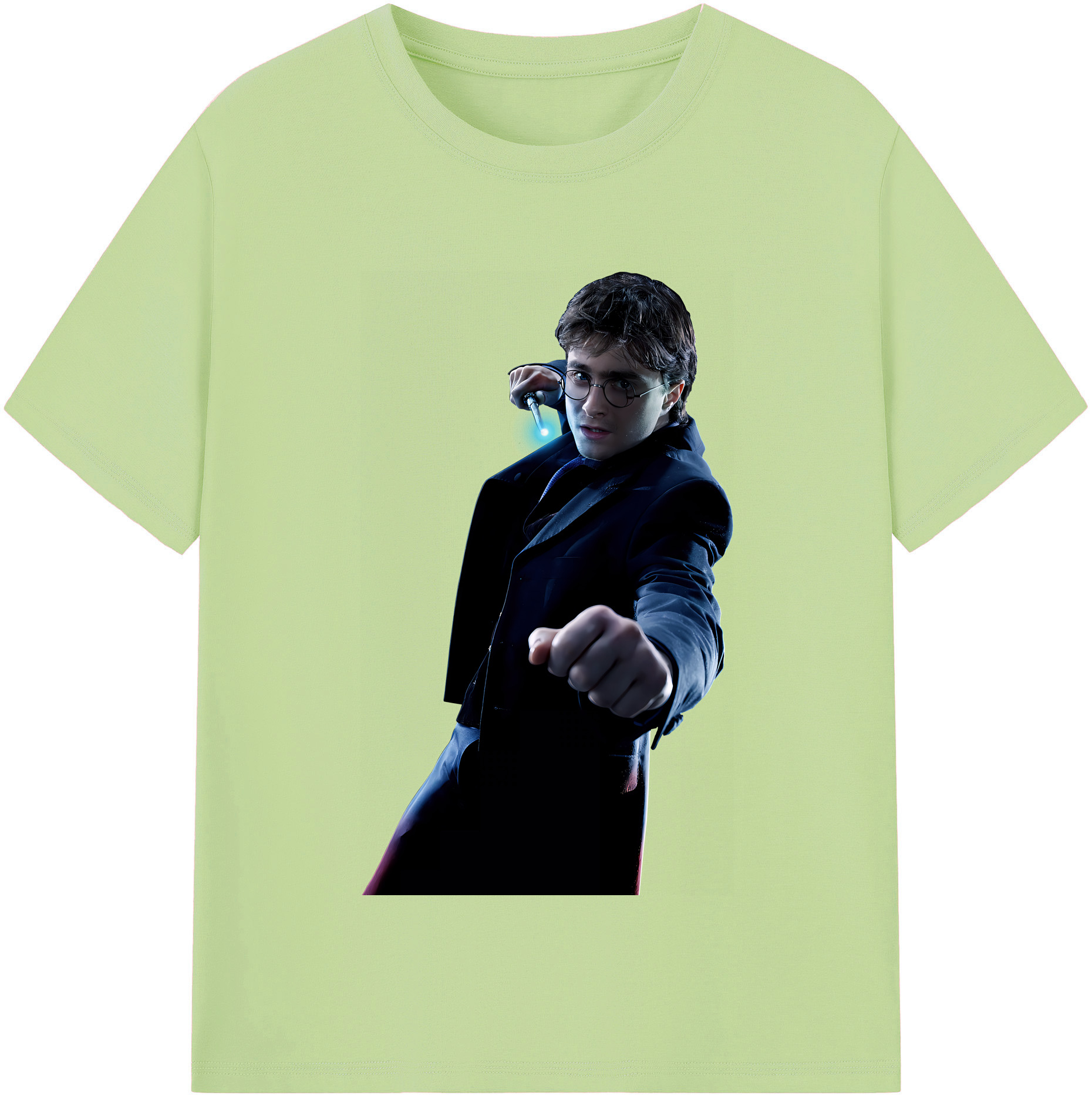 （画像用） Harry Potter ハリー・ポッターシリーズ 綿100％半袖Tシャツ（フロントプリント）
